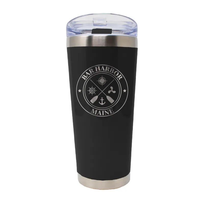 26 OZ BLACK MYBEVI CLASSIC TUMBLER